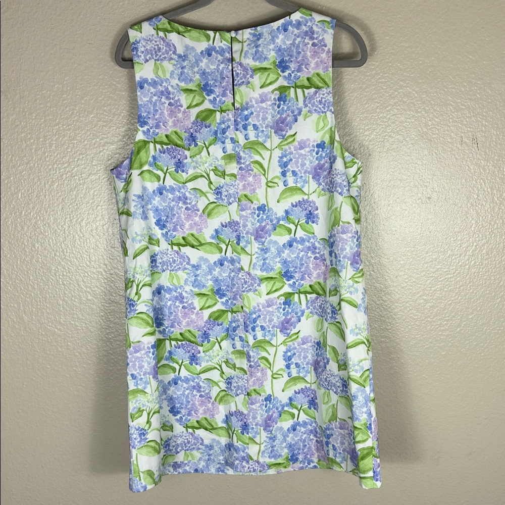 Hill House Charlie Dress in Blue Hydrangea - Picture 7 of 7